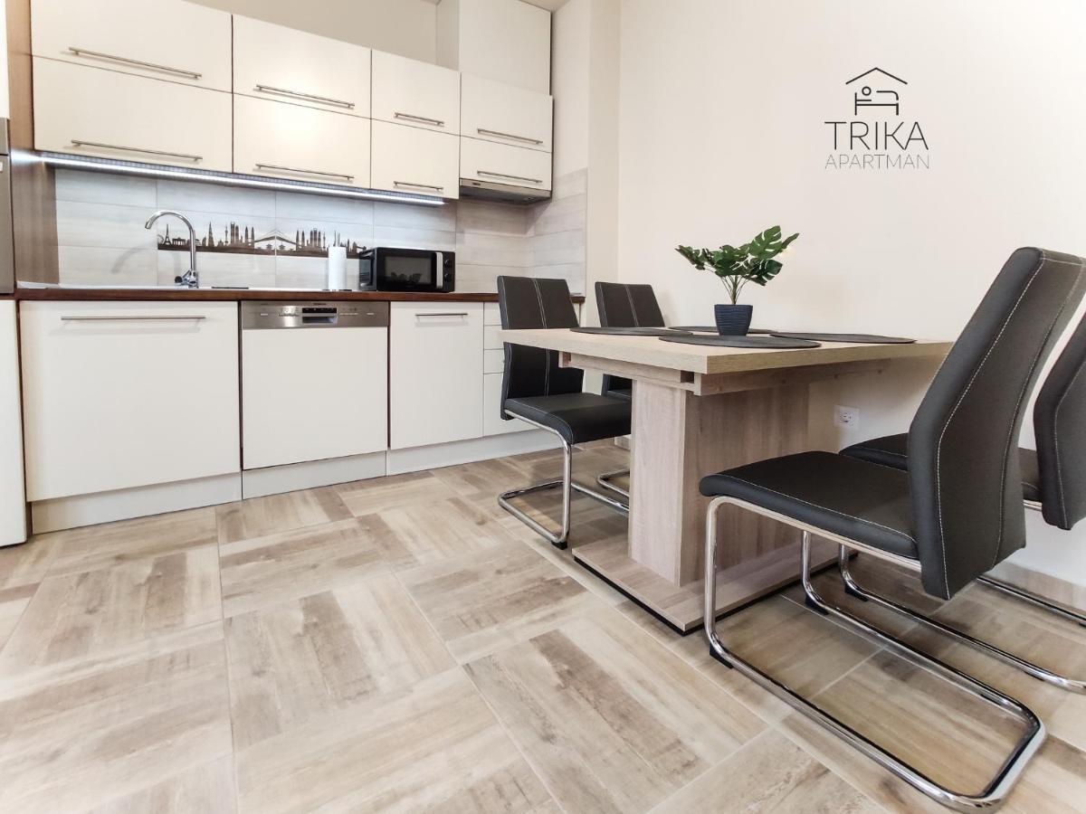 Trika Apartman Sarvar Bagian luar foto